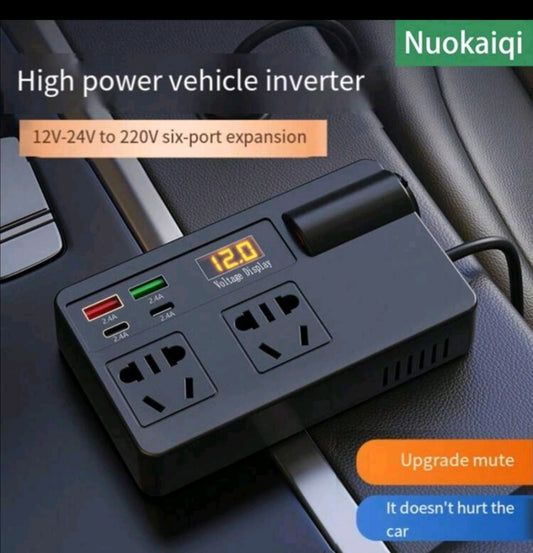 محول سيارة 12V_24V الى 220V